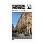 Cozy Old Town in Warsaw postage
