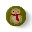 Cozy Owl Button by litabug Cozy Owl Button
