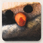 Cozy Snowman Coasters