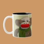 Cozy Sock Monkey Mug mugs