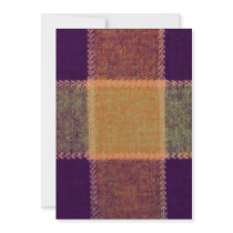 Cozy Warm Plaid Invites