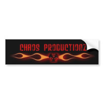 cp logo with flame0 bumper stickers