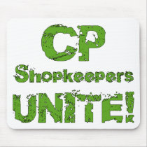 CP Shopkeepers Unite mousepads by naturetees CP Shopkeepers Unite mousepads
