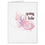 CPA Babe Greeting Card