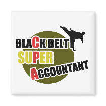 CPA: Black Belt Accountants magnets