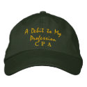 CPA embroidered hats by jhmclellan CPA embroidered hats