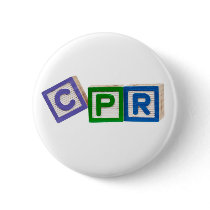 CPR PINBACK BUTTON