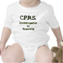 CPRS Investigator in Training Dark Green t-shirts by chicago_paranormal CPRS Investigator in Training Dark Green t-shirts