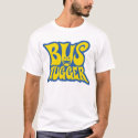 CPT Bus Hugger with yellow text t-shirts