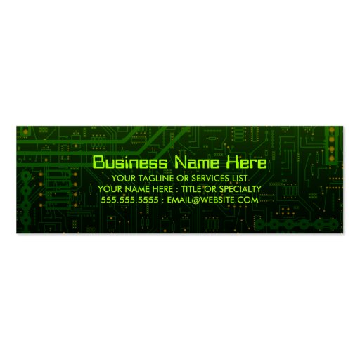 cpu v.3 business card (front side)