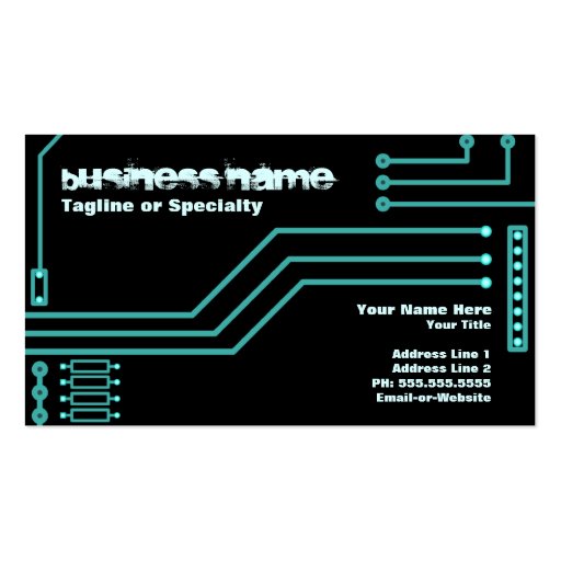 cpu v.3 business card template (front side)