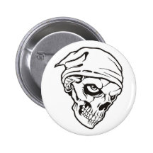 Cr�ne de pirata para Halloween - Pins