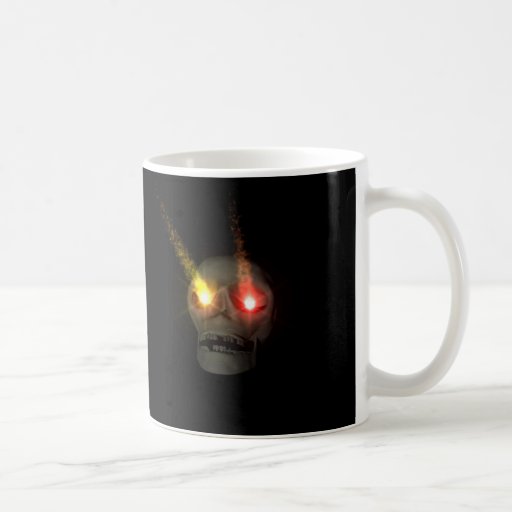 Cr�ne with the eyes fluo - mug