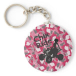 CR Pink Camo Keychain