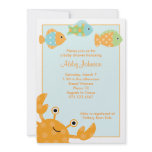 Crab and Fish Invitations
