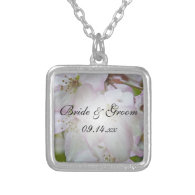 Crab Apple Blossoms Wedding Necklace