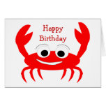 Crab Birthday Card