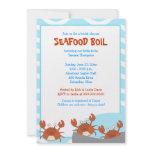 CRAB BOIL Seafood Party Bridal Shower Invitation
