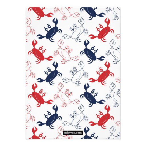 Crab Boil Summer BBQ Invitation