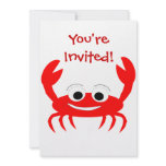 Crab Invitation For Any Occasion