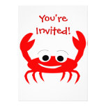 Crab Invitation For Any Occasion
