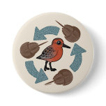 Crab-Knot Cycle Round Button