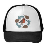Crab-Knot Cycle Trucker Hat