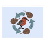 Crab-Knot Cycle Postcard