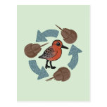 Crab-Knot Cycle Postcard