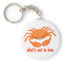 Crab Love Keychain
