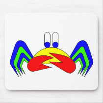 Crab-Mac-Claw mousepads