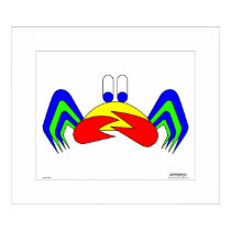 Crab-Mac-Claw - passepartout posters