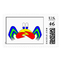 Crab-Mac-Claw Postage Stamp