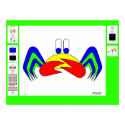Crab-Mac-Claw the Crab - in English posters by lonvig Crab-Mac-Claw the Crab - in English posters