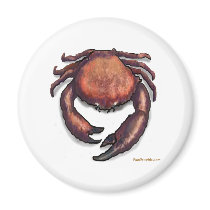 Crab magnets by FunGraphix Crab magnets