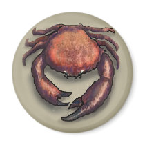 Crab magnets by FunGraphix Crab magnets