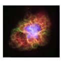 Crab Nebula-a Dead Star Creates Celestial Havoc posters