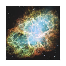 Crab Nebula Gallery Wrapped Canvas