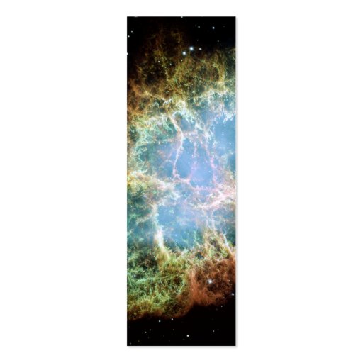 Crab Nebula â€“ Hubble Telescope Business Cards (front side)