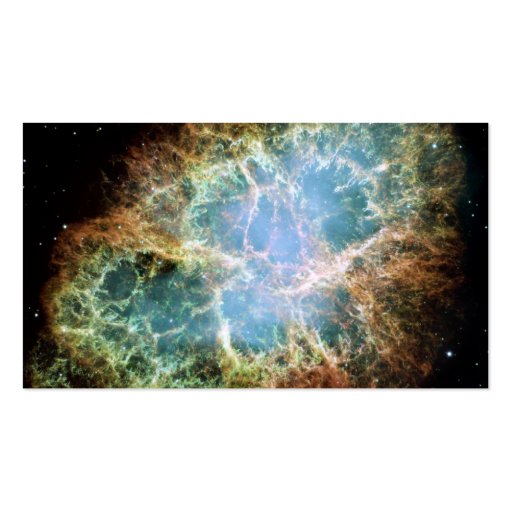 Crab Nebula â€“ Hubble Telescope Business Cards