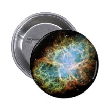 Crab Nebula Pinback Buttons