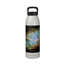 Crab Nebula Reusable Water Bottle