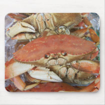 Crab on the San Francisco Wharf mousepads