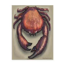 Crab postcards by FunGraphix Crab postcards