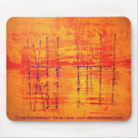 "Crab Pot Markers" Silver Lake, Ocracoke Island mousepads