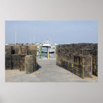 Crab Pots Print