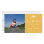 Crab Save The Date Photocard (Gold) Photo Card Template