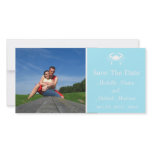 Crab Save The Date Photocard (Light Blue) Photo Card