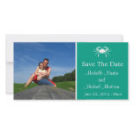 Crab Save The Date Photocard (Sea Green) Photo Card