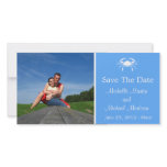 Crab Save The Date Photocard (Sky Blue) Photo Card
